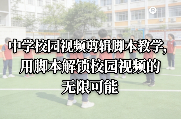 中学校园视频剪辑脚本教学，用脚本解锁校园视频的无限可能 - 52网创-52网创