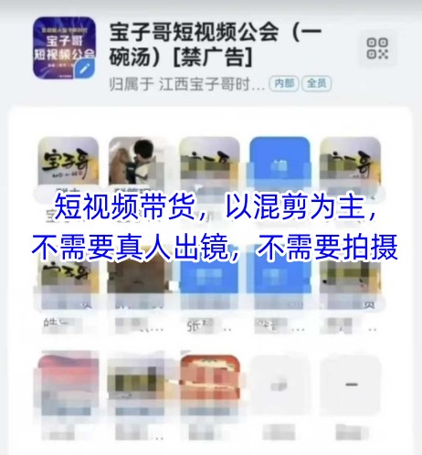 宝子哥头部团队短视频带货,以混剪为主,不需要真人出镜,不需要拍摄【更新26年1月】 宝子哥头部团队短视频带货,以混剪为主,不需要真人出镜,不需要拍摄【更新26年1月】