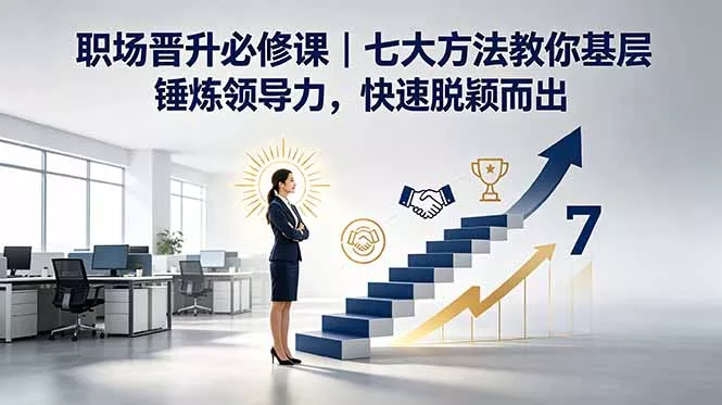 付费文章：职场晋升必修课｜七大方法教你基层锤炼领导力，快速脱颖而出 - 52网创-52网创