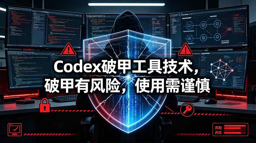 （19533期）Codex破甲工具技术，破甲有风险，使用需谨慎 - 52网创-52网创
