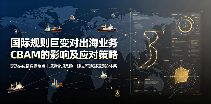 国际规则巨变对出海业务CBAM的影响及应对策略，帮助企业穿透供应链数据堵点，规避合规风险 - 52网创-52网创