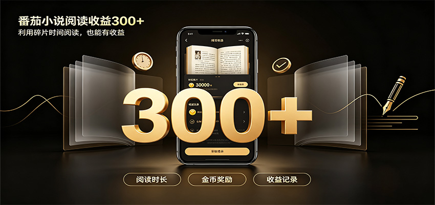 番茄达人变现新玩法，自动完成阅读任务获取时长收益，每日300+-52网创