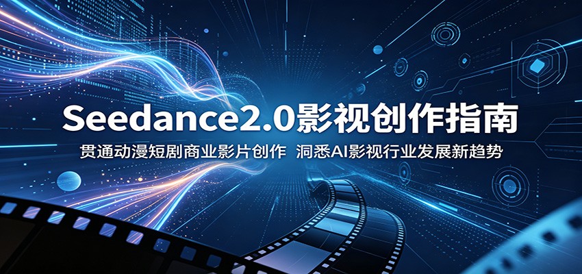 Seedance2.0影视创作指南：贯通动漫短剧商业影片创作，洞悉AI影视行业发展新趋势 - 52网创-52网创