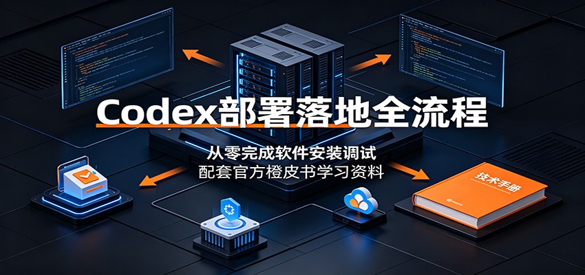 Codex部署落地全流程：从零完成软件安装调试，配套官方橙皮书学习资料 - 52网创-52网创