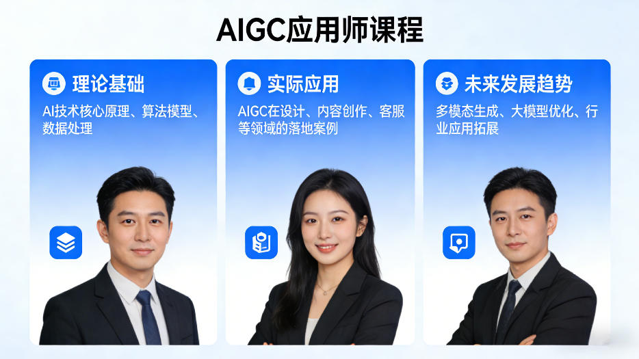 AIGC应用师课程，覆盖了AI技术的理论基础、实际应用、以及未来发展趋势(更新) - 52网创-52网创