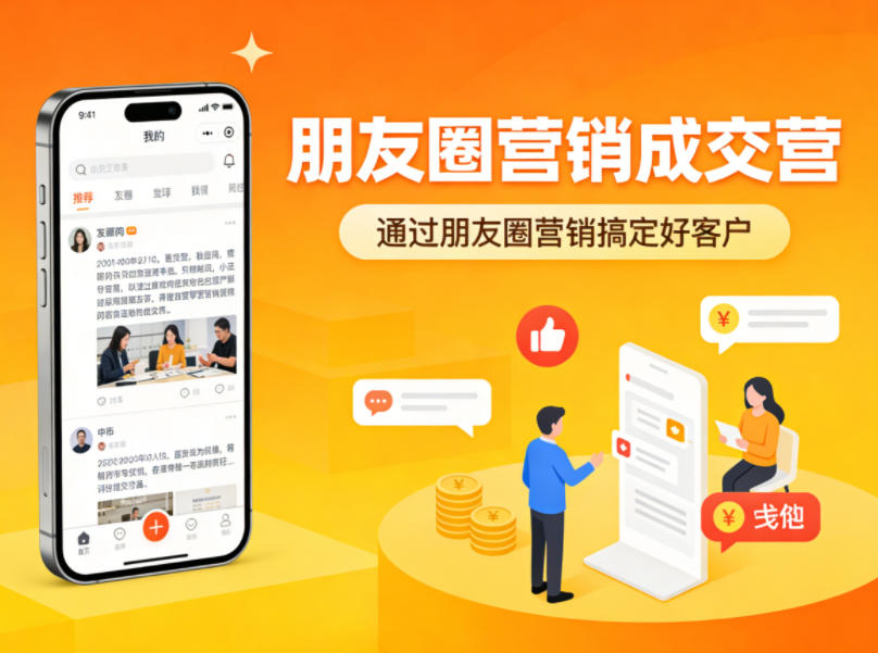 朋友圈营销成交营，通过朋友圈营销来搞定好客户 - 52网创-52网创