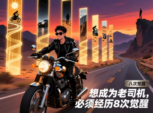 付费文章：想成为老司机，必须经历8次觉醒 - 52网创-52网创