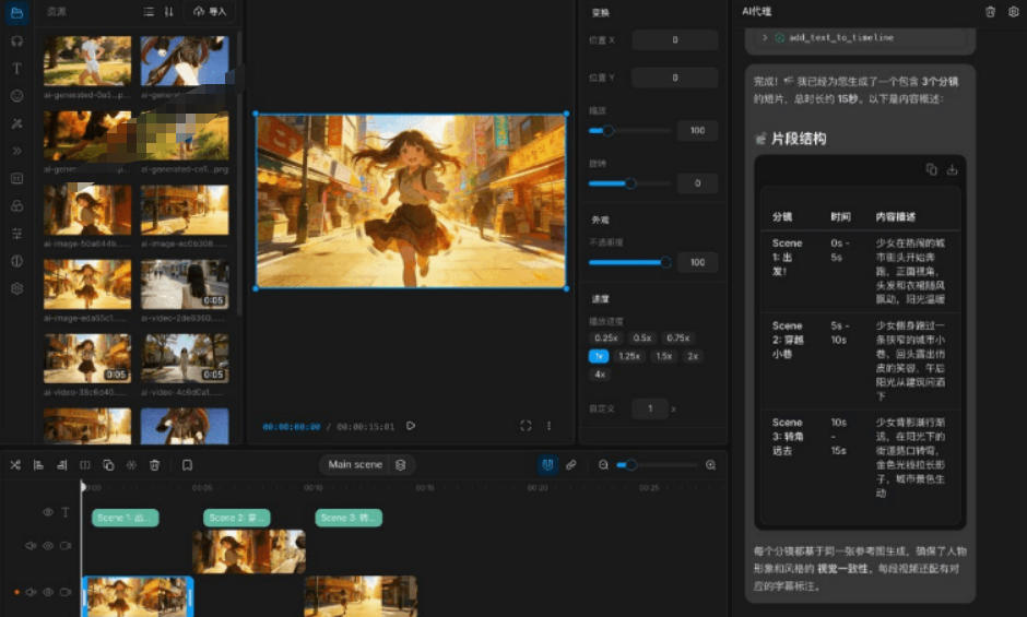 开源“剪映CapCut”替代品，居然支持一键生成视频字幕？还可在线AI剪辑视频，这也太爽了吧Cutia-52网创