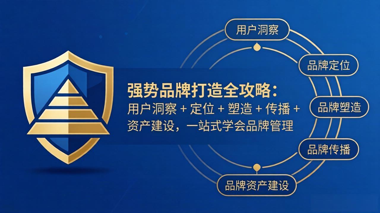 强势品牌打造全攻略:用户洞察 + 定位 + 塑造 + 传播 + 资产建设,一站式学会品牌管理 强势品牌打造全攻略:用户洞察 + 定位 + 塑造 + 传播 + 资产建设,一站式学会品牌管理