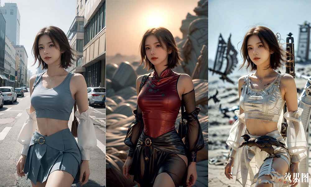 （18268期）ComfyUI人像写真摄影工作流：本地一键部署，换装换场景换脸全搞定，影楼效率翻倍-52网创