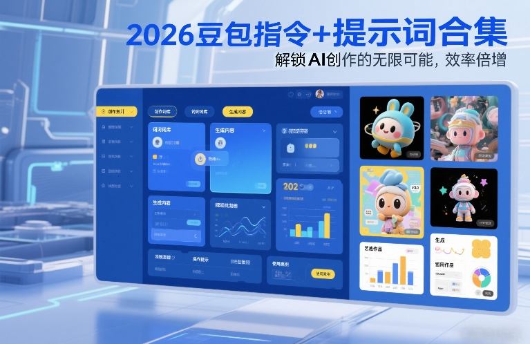 2026豆包指令+提示词合集，解锁AI创作的无限可能，效率倍增 - 52网创-52网创