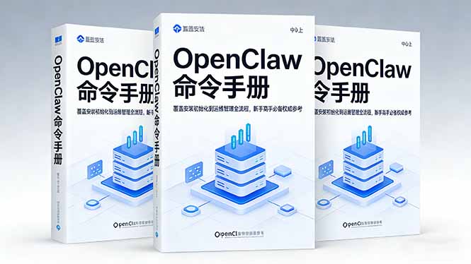 OpenClaw命令手册：覆盖安装初始化到运维管理全流程，新手高手必备权威参考-52网创