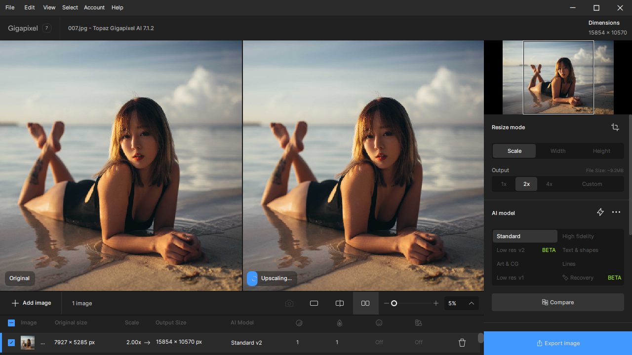Ai图像放大Topaz Gigapixel v1.1.0高级版-52网创