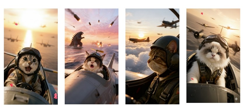 哥斯拉侵入了我的家乡–喵喵版短视频制作教学，快速起号涨粉 - 52网创-52网创