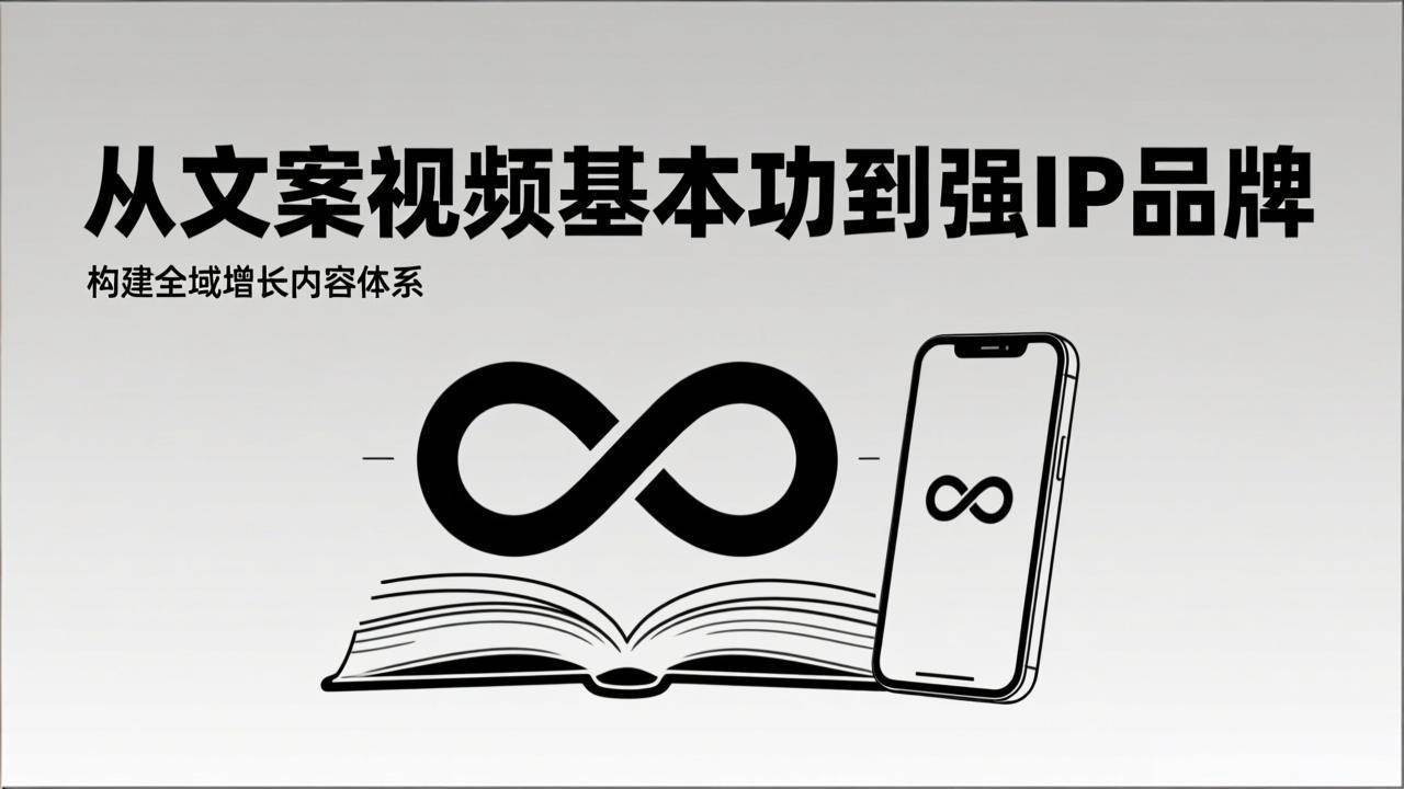 (17166期)2026内容获客系统课:从文案视频基本功到强IP品牌,构建全域增长内容体系-52网创