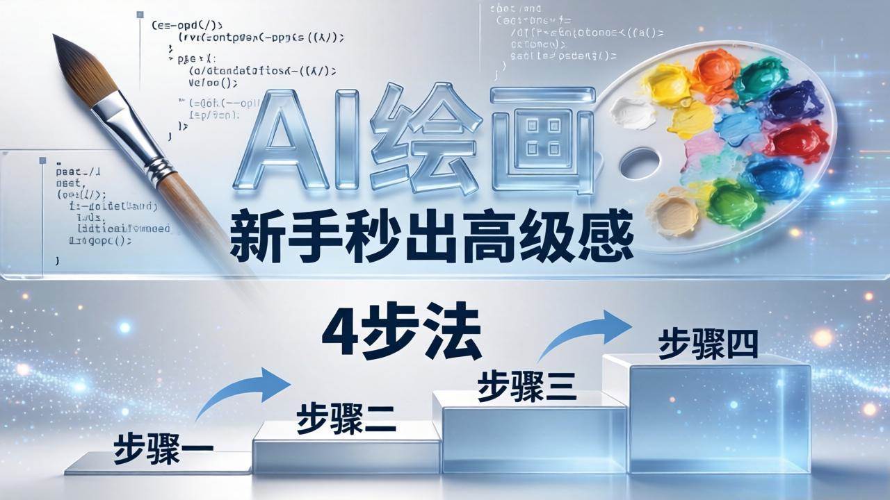 （18225期）AI绘画入门别再硬磕了！即梦4步法：万能提示词公式+BRTR框架，新手秒出高级感 - 52网创-52网创