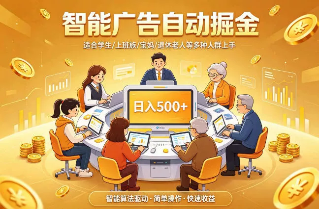 2026年最好做的项目：自动掘金项目，小白轻易上手，单日轻松收入500+【揭秘】 - 52网创-52网创