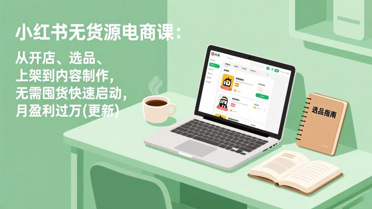 小红书无货源电商课(6月22更新-52网创