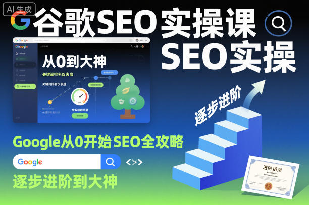 谷歌SEO实操课，Google从0开始SEO全攻略，逐步进阶到大神（更新26年） - 52网创-52网创