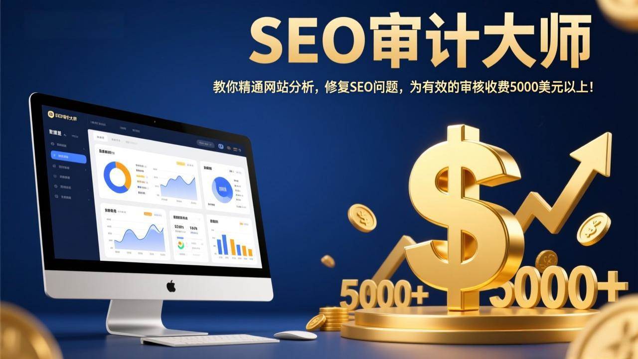 （17475期）SEO审计大师：教你精通网站分析，修复SEO问题，为有效的审核收费5000美元以上！-52网创