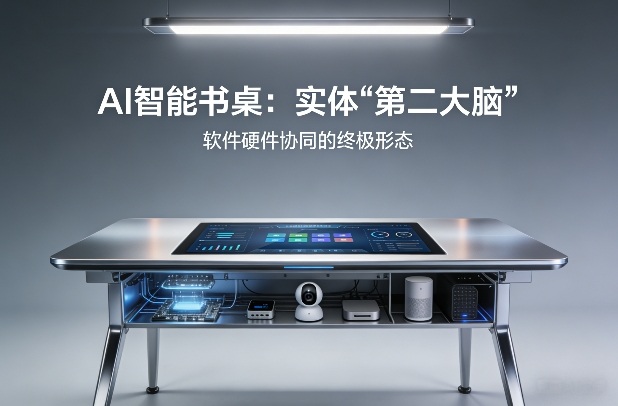 AI智能书桌搭建，构建你的实体“第二大脑”，软件硬件协同的终极形态 - 52网创-52网创