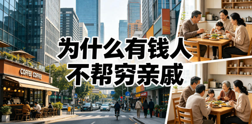 付费文章：为什么有钱人不帮穷亲戚？-52网创
