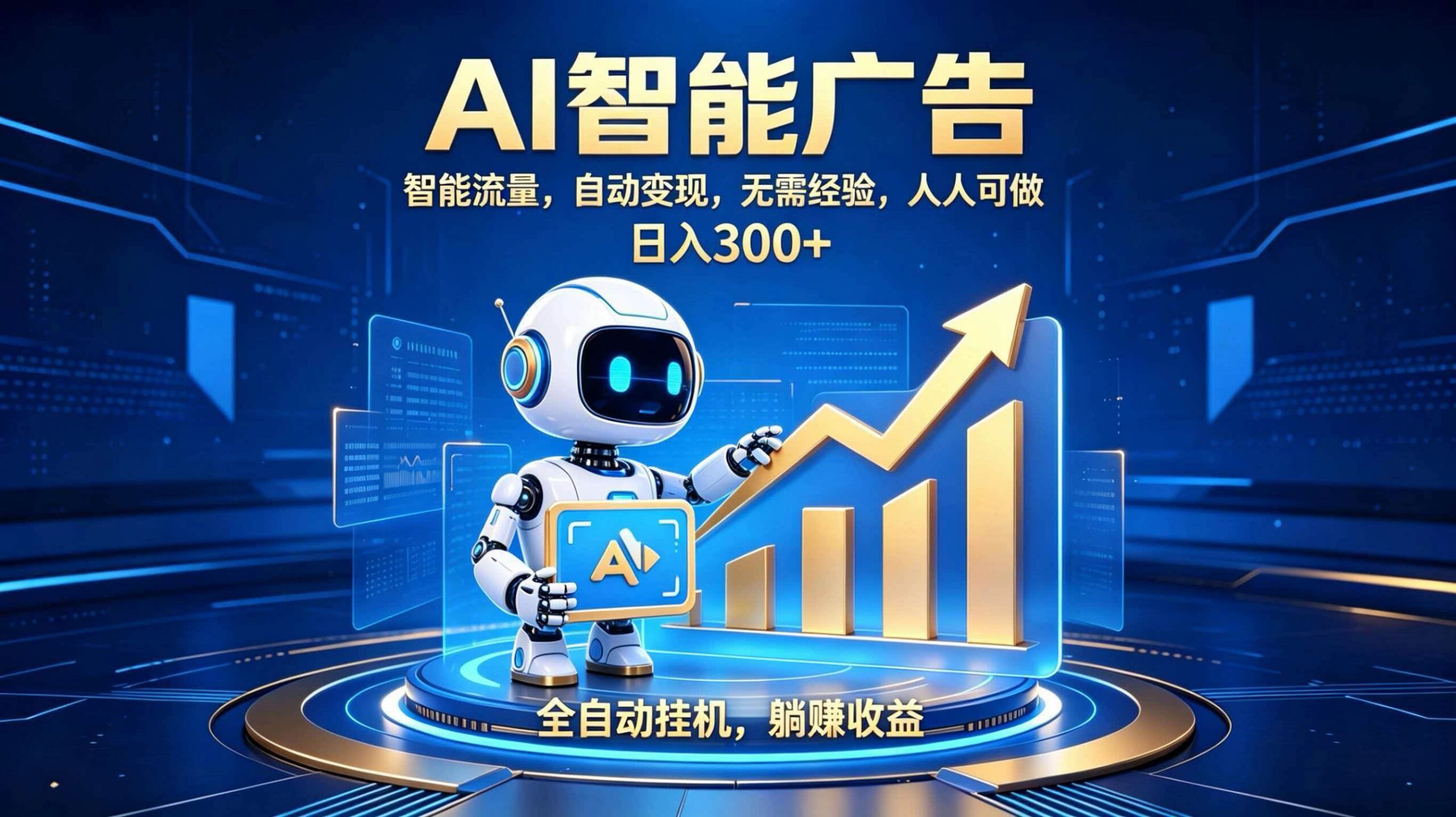 （19848期）轻资产新赛道，全自动AI广告，打造持续收益-52网创