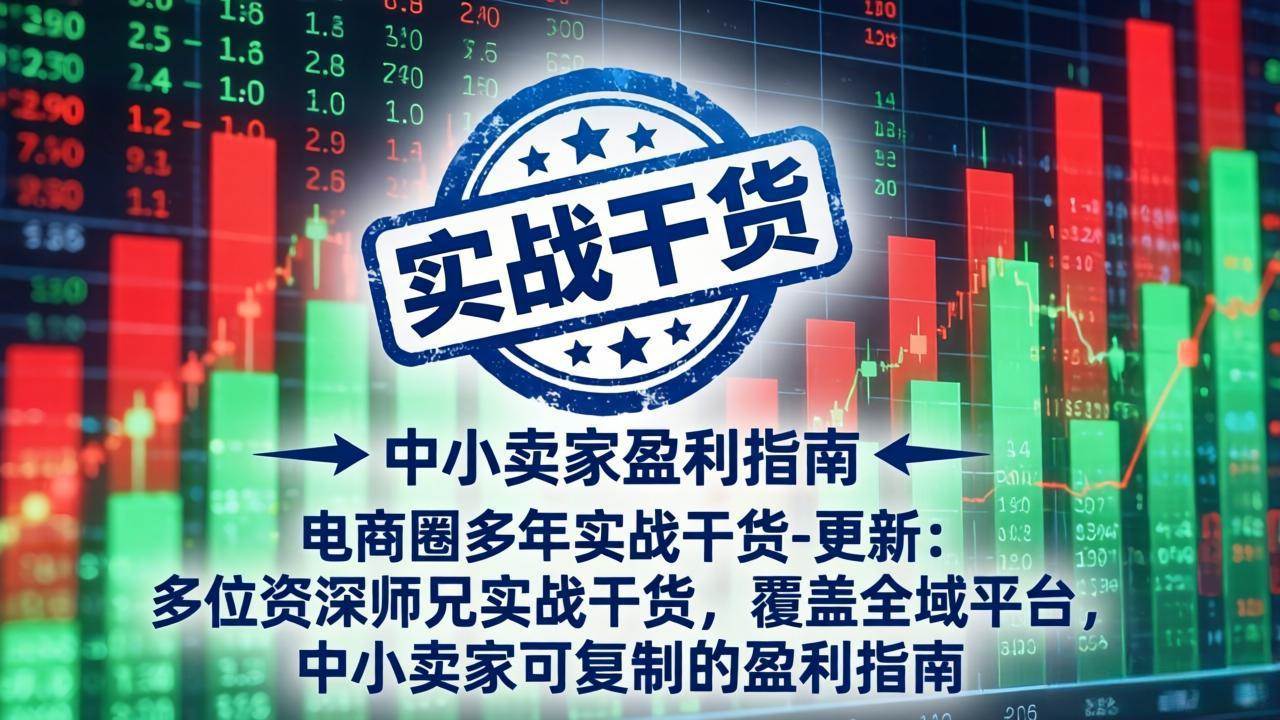 （18398期）电商圈多年实战干货-更新5月10：多位资深师兄实战干货/覆盖全域平台，中小卖家可复制的盈利指南 - 52网创-52网创