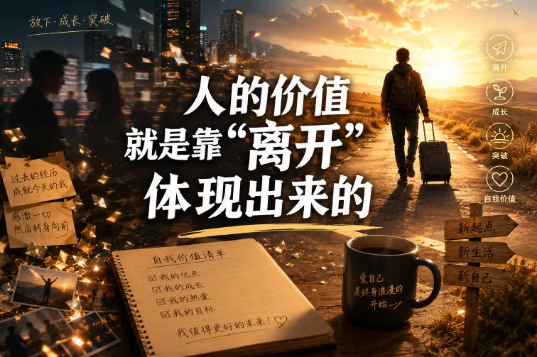付费文章：人的价值就是靠“离开”体现出来的 - 52网创-52网创