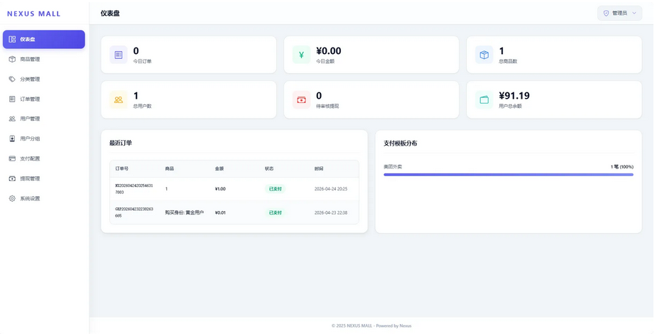 全新多平台电商代付商城源码 - 52网创-52网创