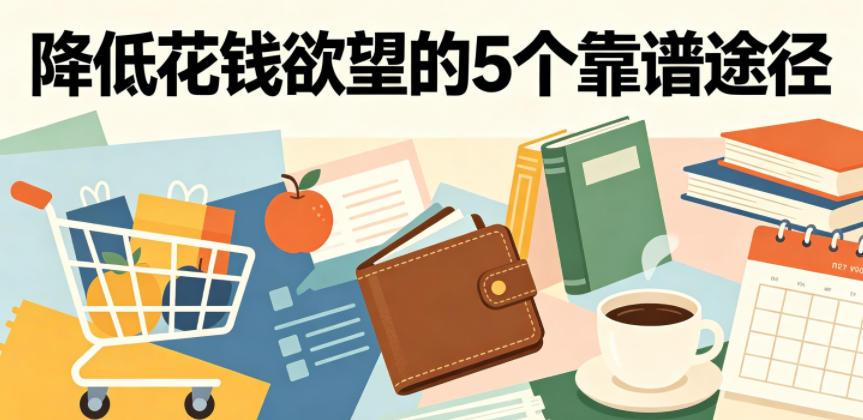 付费文章：降低花钱欲望的5个靠谱途径 - 52网创-52网创