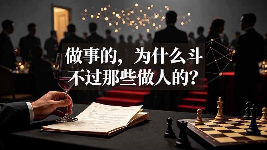 （19414期）付费文章：做事的，为什么斗不过那些做人的？ - 52网创-52网创