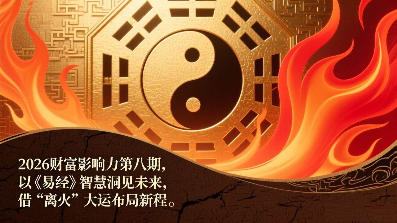 （17418期）2026财富影响力第八期，以《易经》智慧洞见未来，借“离火”大运布局新程 - 52网创-52网创