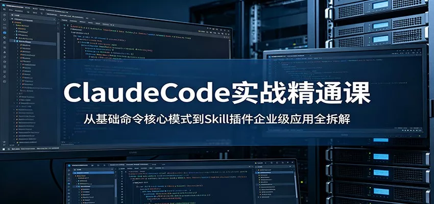 ClaudeCode实战精通课：从基础命令核心模式到Skill插件企业级应用全拆解 - 52网创-52网创