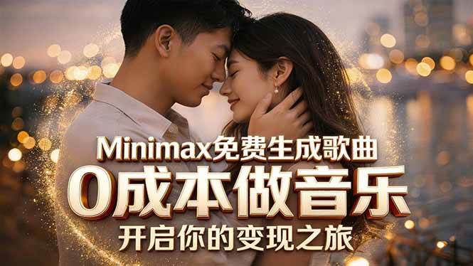 （18401期）Minimax免费生成歌曲实测！0成本做音乐，说唱流行Lofi一键生成 - 52网创-52网创