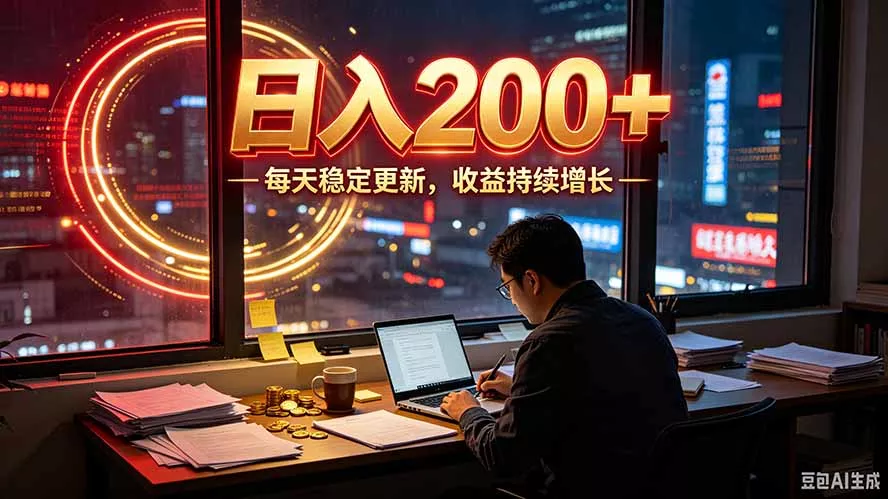 番茄达人变现新玩法，全自动运行 每日300+ - 52网创-52网创
