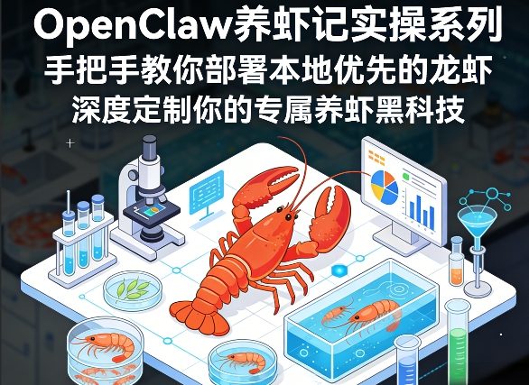 OpenClaw养虾记实操系列，手把手教你部署本地优先的龙虾，深度定制你的专属养虾黑科技(更新)-52网创