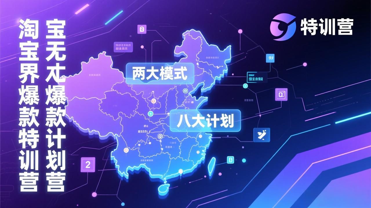 淘宝无界爆款训练营:2026年1月杭州线下高端集训课,3天构建两大模式八大计划体系-52网创