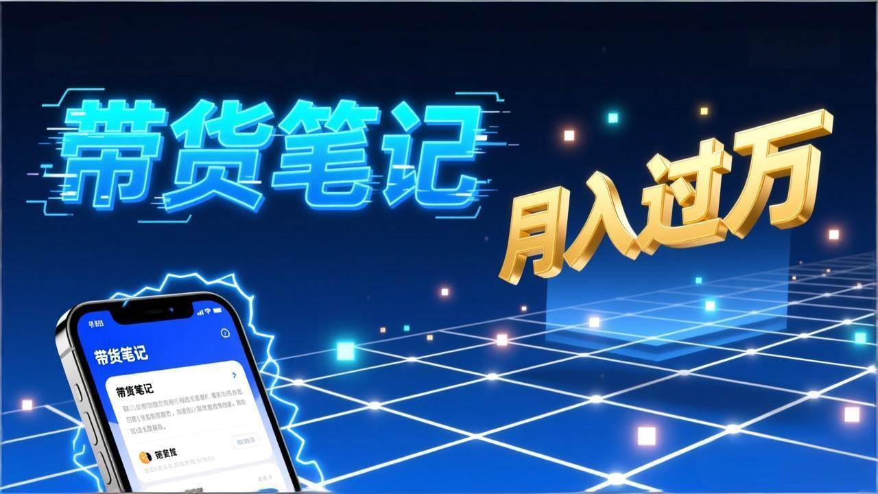 (17229期)小红书爆款笔记带货实战:拆解封面标题正文全要素,手把手教你单篇笔记带货月入过万-52网创