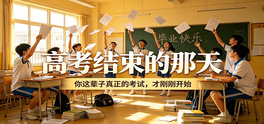 公众号付费文章《高考结束的那天，你这辈子真正的考试，才刚刚开始》-52网创