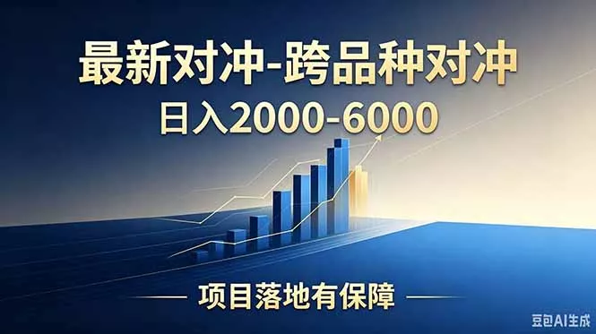 跨品种对冲震撼首发！日收益2000-6000+，项目绿色长久，安全稳健，合规靠谱，可批量放大 - 52网创-52网创
